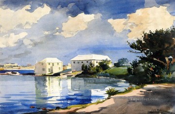 Salt Kettle Bermudas Winslow Homer acuarela Pinturas al óleo
